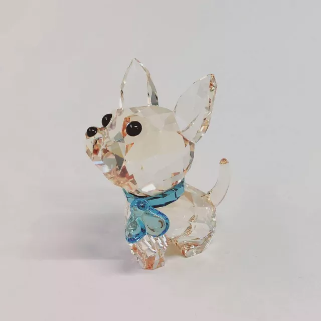 Swarovski LoveLots Puppy Oscar the Chihuahua 5063330 Brown No Box chip 2403