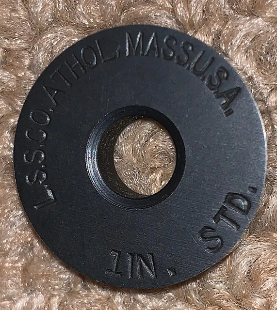 Starrett 1" Diameter Micrometer Standard  Round L.S.S. Co. Micrometer Standard