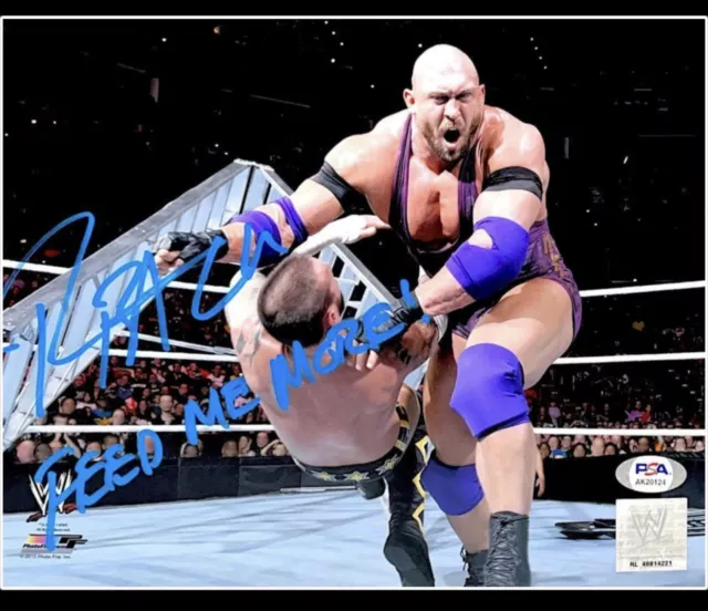 Wwe Ryback Hand Signed Original 8X10 Photo File Photo With Proof And Psa Coa 1