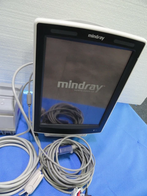 MINDRAY V12 PATIENT Monitor with CO2 Module Printer & Accessories - Ex ...