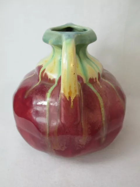 Faiencerie De Thulin Belgique Art Nouveau Vase en Céramique À 1910 3