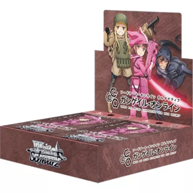 Booster Pack SAO Alternative – Gun Gale Online – ｜ Weiß Schwarz