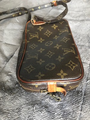SACOCHE LOUIS VUITTON toile monogramme LV Authentique EUR 190,00