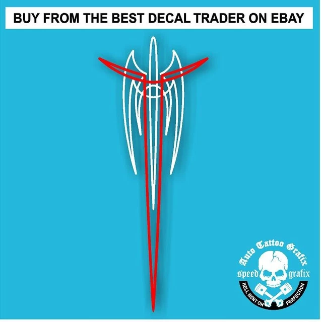 PINSTRIPE DECAL STICKER For Hot Rod Rat Rod Horse Float Caravan Camper