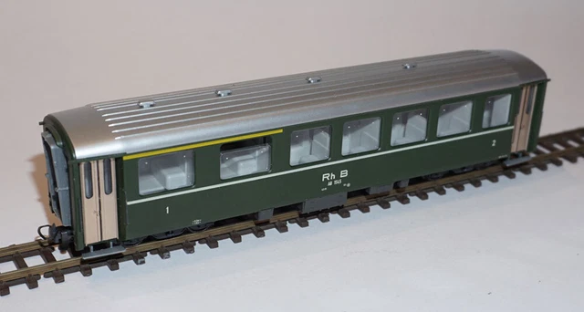 POCHER Voiture express livrée verte 1ère cl ep III CIWL HO 1