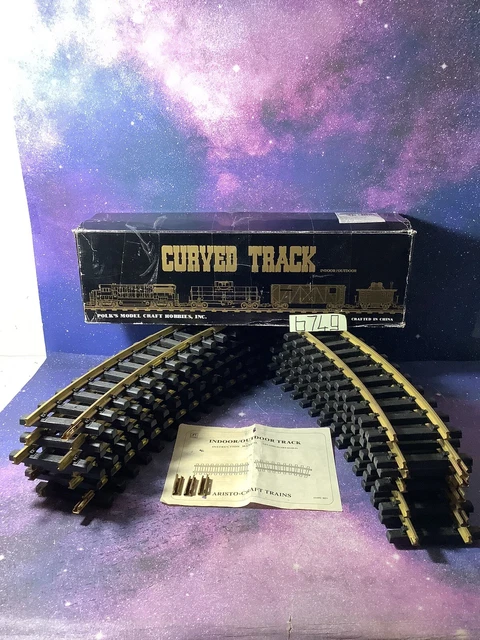 AristoCraft ART-11500 Curve Track 5' Diameter Circle 12-Pieces  G ,Instruction.