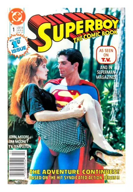 Superboy #1 (1990 DC Comics) Based on the Short Lived T.V. Show! Newsstand VF/NM