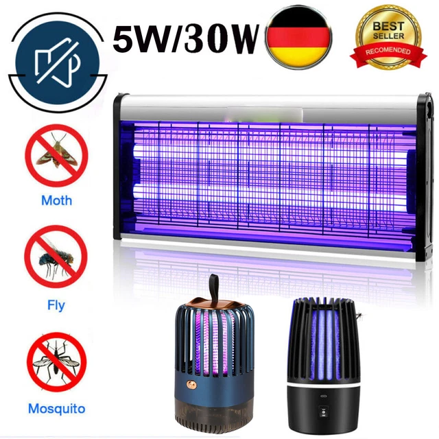 Insektenvernichter elektrisch LED UV Fliegenfänger Insektenfalle Fliegen Lampe