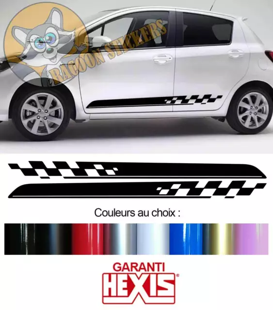 2 X BANDES Bas De Caisse Pour Toyota Yaris Sport Autocollant Sticker  Bd540N-17 EUR 29,90 - PicClick FR