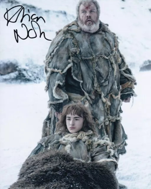 KRISTIAN NAIRN signed Autogramm 20x25cm GAME OF THRONES in Person autograph COA