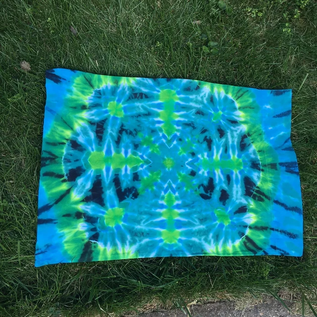 Handmade Tie Dye Pillow Case