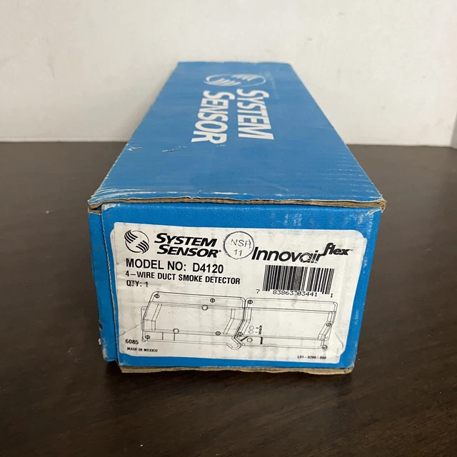 NEW System Sensor D4120 4 Wire Photoelectric Duct Smoke Detector