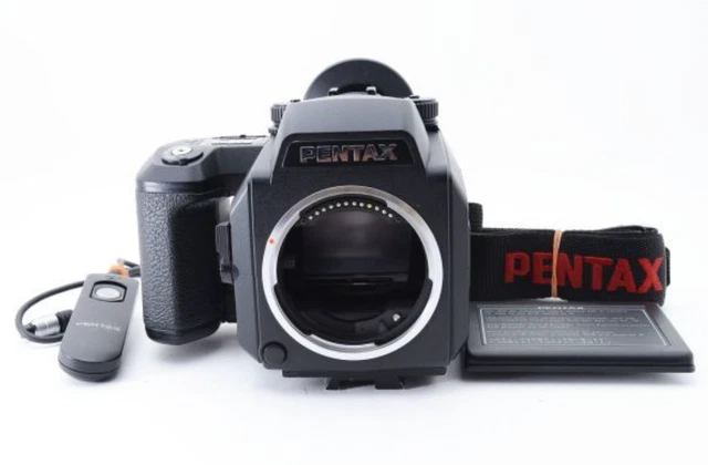 All Works【TOP MINT】 PENTAX 645  N II Body Medium Format 220 Film Back From JAPAN