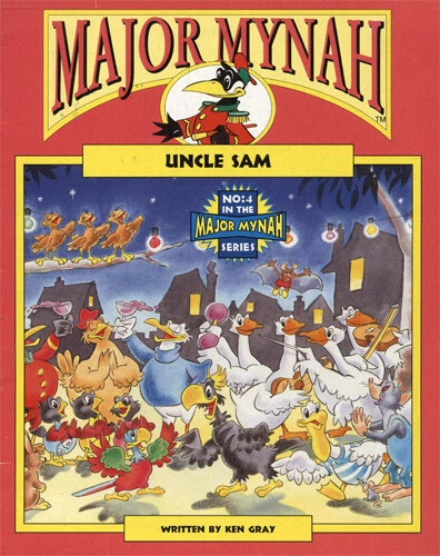KEN GRAY - Major Mynah: Uncle Sam, No. 4 (Paperback, 1996)