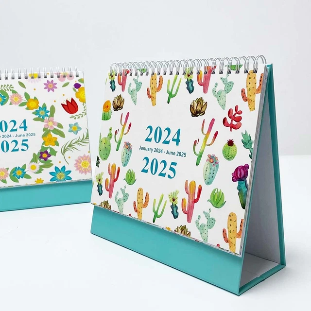 2024 DESK CALENDAR Table Standing Calendar Monthly Planner Office Daily