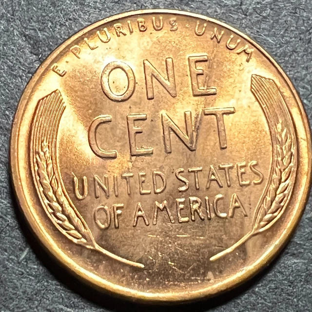 1956 D Lincoln Wheat Penny Choice BU Mint Luster Uncirculated from OBW 2