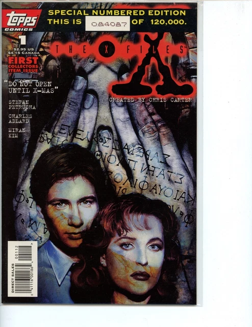 The X Files  Vol 1 # 1 First Printing (1995) Newsstand  Original Owner Good 