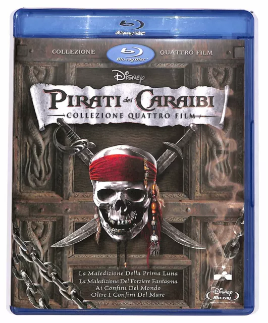 Pirati Dei Caraibi Collezione quattro film BLU-RAY + Bonus Disc