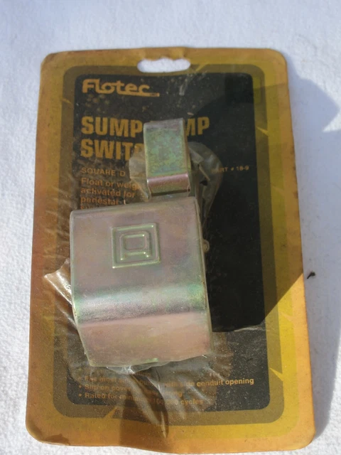 Nuovo Flotec Coppa Dell 'ol Io Pompa Ricambio Interruttore #18-9