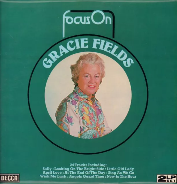 Gracie Fields (2x12" Vinyl LP Gatefold) Fokus auf Decca-FOS 37/8-UK-VG/NM