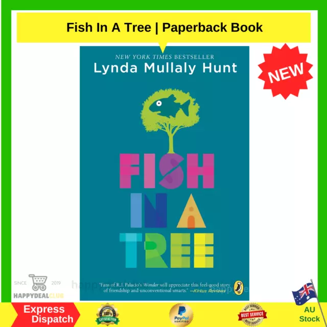 Fish in a Tree by Lynda Mullaly Hunt (English) Paperback Book Free Shipping NEW