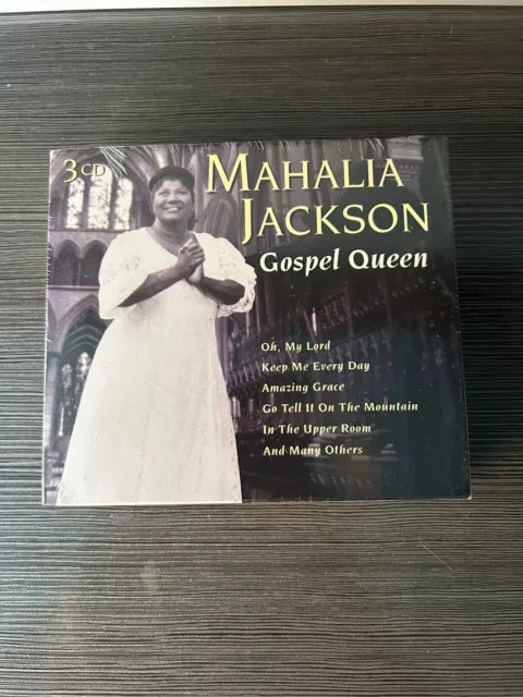 Mahalia Jackson - Queen of Gospel 3CD Set brandneu versiegelt UK Verkäufer