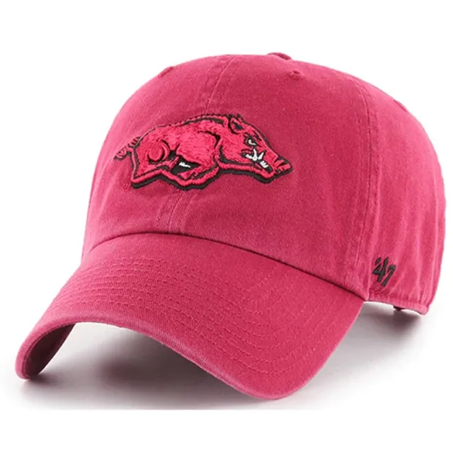 Arkansas Razorbacks 47 Brand Clean Up Adjustable Hat - Crimson