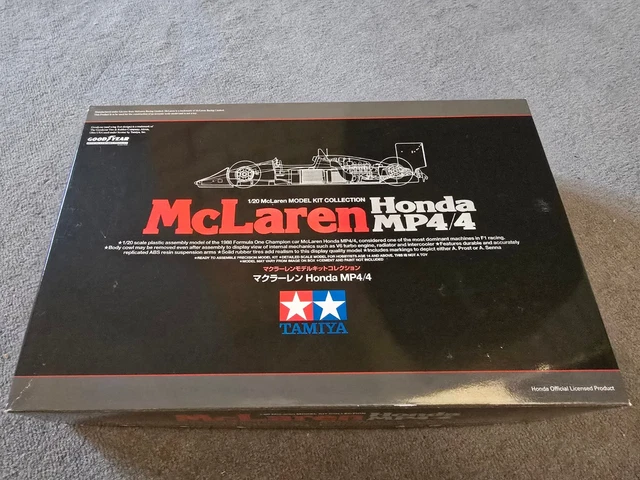 Maquette Tamiya 1/20 - McLaren MP4/5B Formule 1 - Kit Plastique à Assembler - Neuf
