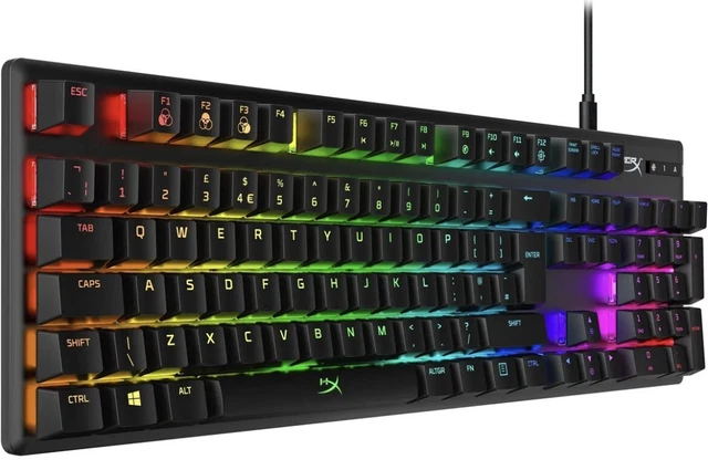 HYPERX ALLOY ORIGINS - Mechanical Gaming Keyboard - HX Red (UK Layout ...
