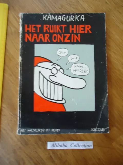 Kamagurka Ruikt Naar Onzin Strip Strips Comic Book Bd