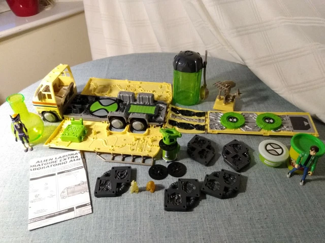 BEN 10 ALIEN Laboratory Camper RV “Rust bucket” Vehicle Bandai 2006 13. ...