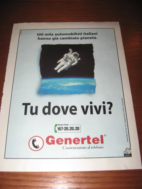 *Ai7=Genertel Assicurazioni=Pubblicita'=Advertising=Werbung=Coupure De Presse=