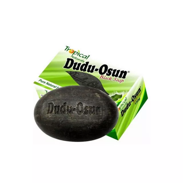 6156000043708 Dudu-Osun Black Soap czarne Seife afrykańskie 150g (P1) Dudu-Osun