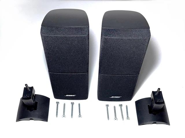 thumbnail image 2 of Bose Double Cube Speakers With UB20 Mounts – White, Mint Condition Full 5.1 System 2 of 6