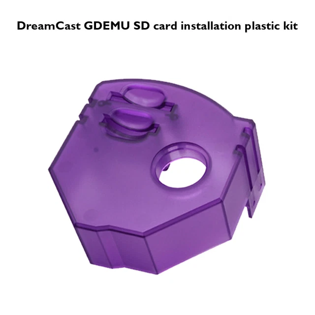 SD CARD MOUNT Kit Extension Adapter for SEGA Dreamcast DC GDEMU (Purple