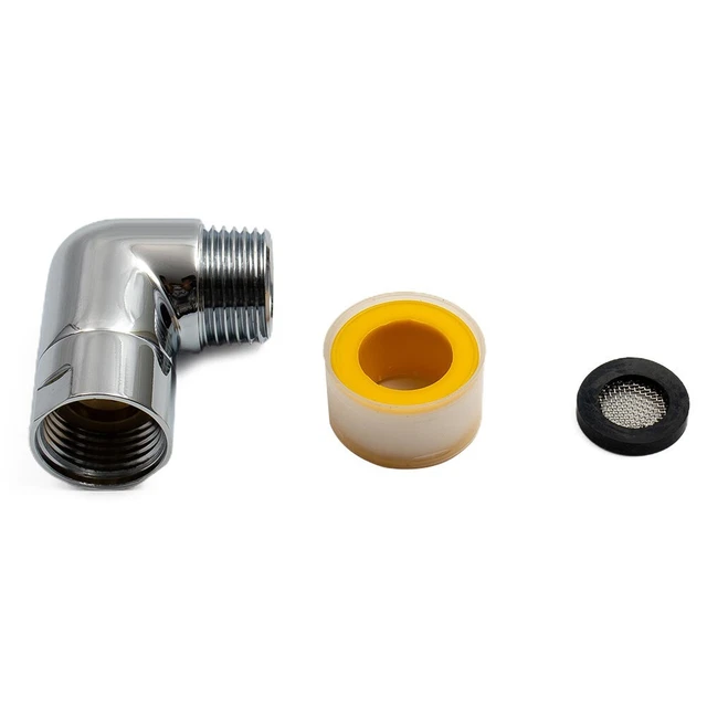 ELBOW ADAPTER SHOWER Head 1/2 Inch NPT 90degree Adapter Elbow Extension