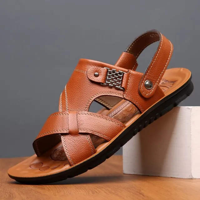 Men's Sandals Summer Shoes Man Outdoor Beach Sandals Soft Sole Male Slides