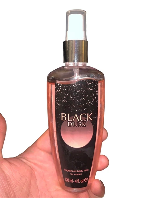 2 BOTTLES BLACK Dusk Designer Body Mist for women 120ml Fragrance