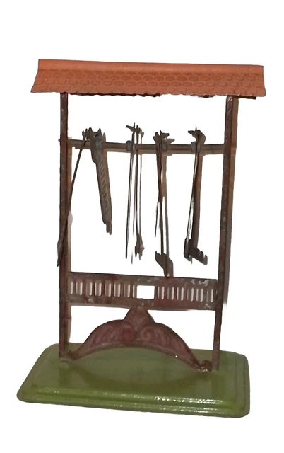 Fahrtrichtungsanzeiger Spur 0 - Blech - alt - Hersteller unbekannt - 16 cm hoch