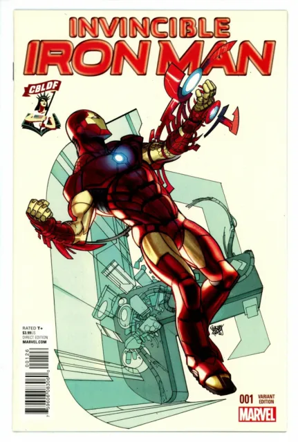 Invincible Iron Man Vol 1 1 Ferry Variant Marvel