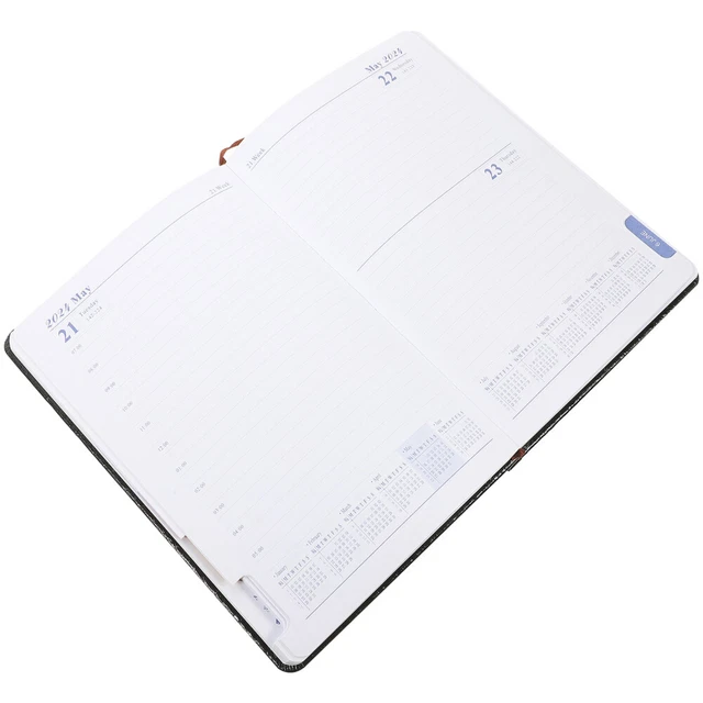 Planner Notepad Decorative Agenda 2024 Work Journal Office Portable