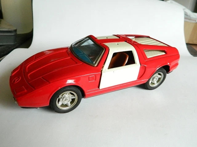 Shinsei Mercedes C 111 -  Blechspielzeug Japan mit Batterieantrieb - Vintage