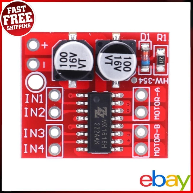 L298N MOTOR DRIVER Controller Board DC Motor Driver Module 2.5A Mini ...