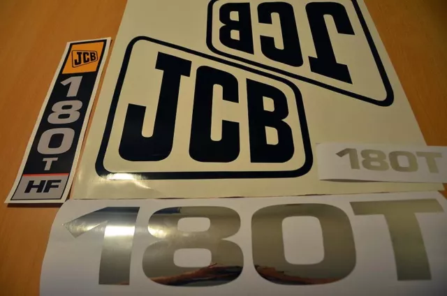 JCB 150T 180T 190T 205T 225T 260T 300T 320T 325T Decals Stickers