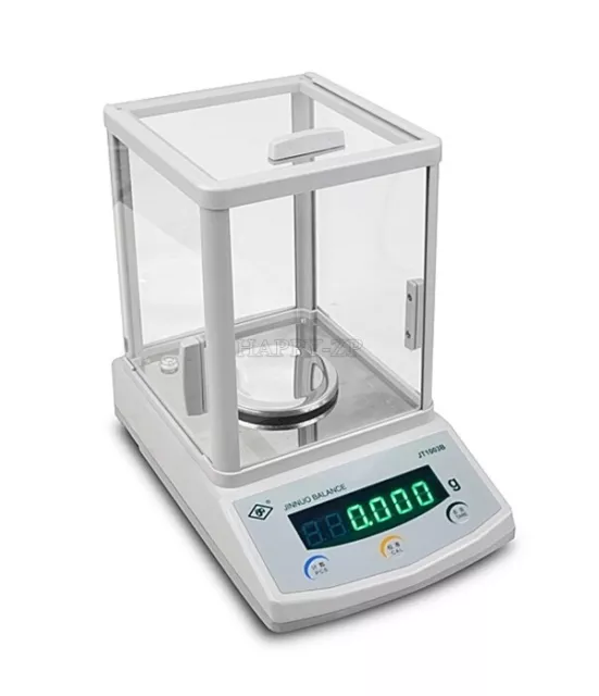 100 X 0.001G Precision 1Mg Lab Digital Analytical Balance Scale JT1003B 220V te