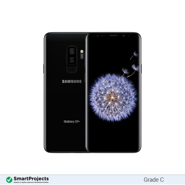 Samsung Galaxy S9+ Dual SIM Noir minuit 64GB Grade C - Débloqué Smartphone