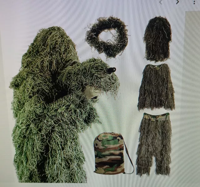 Airsoft deux Ghillie Camouflage Forêt