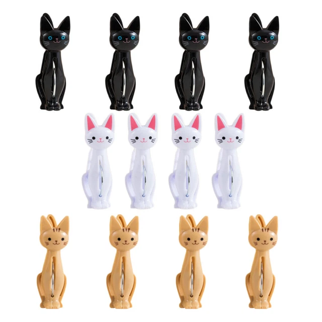 12 Pcs Pinze Per Abiti Fermaglio Per Gatti Mini Clip Cappotto Di Gatto
