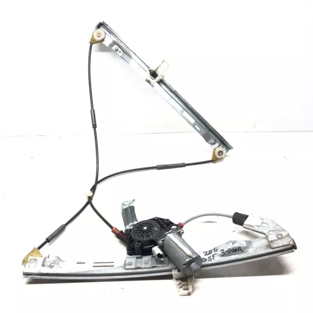 Peugeot 206 Window Motor 3Dr Osf Rh Driver Front Right Side 03-09