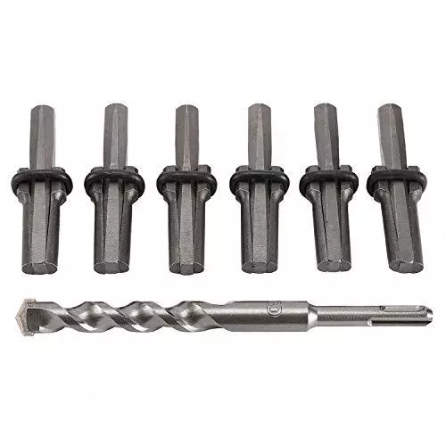 5/7'' Plug Wedges Feather Shims Stone Splitters SDS Plus Rotary Hammer Drill Bit